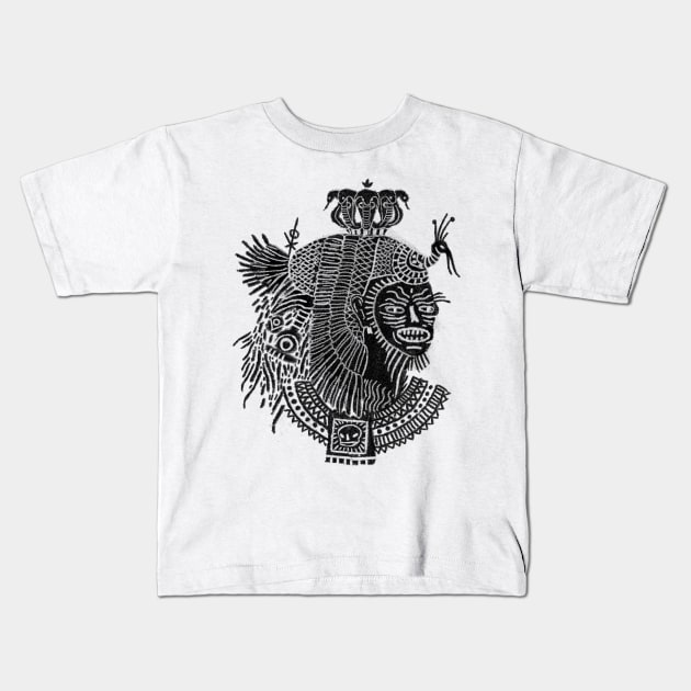 Egypt Gods - 1 Kids T-Shirt by Axstonee